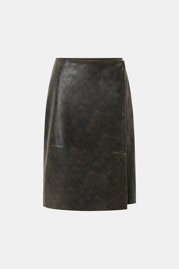Dawn Leather Skirt