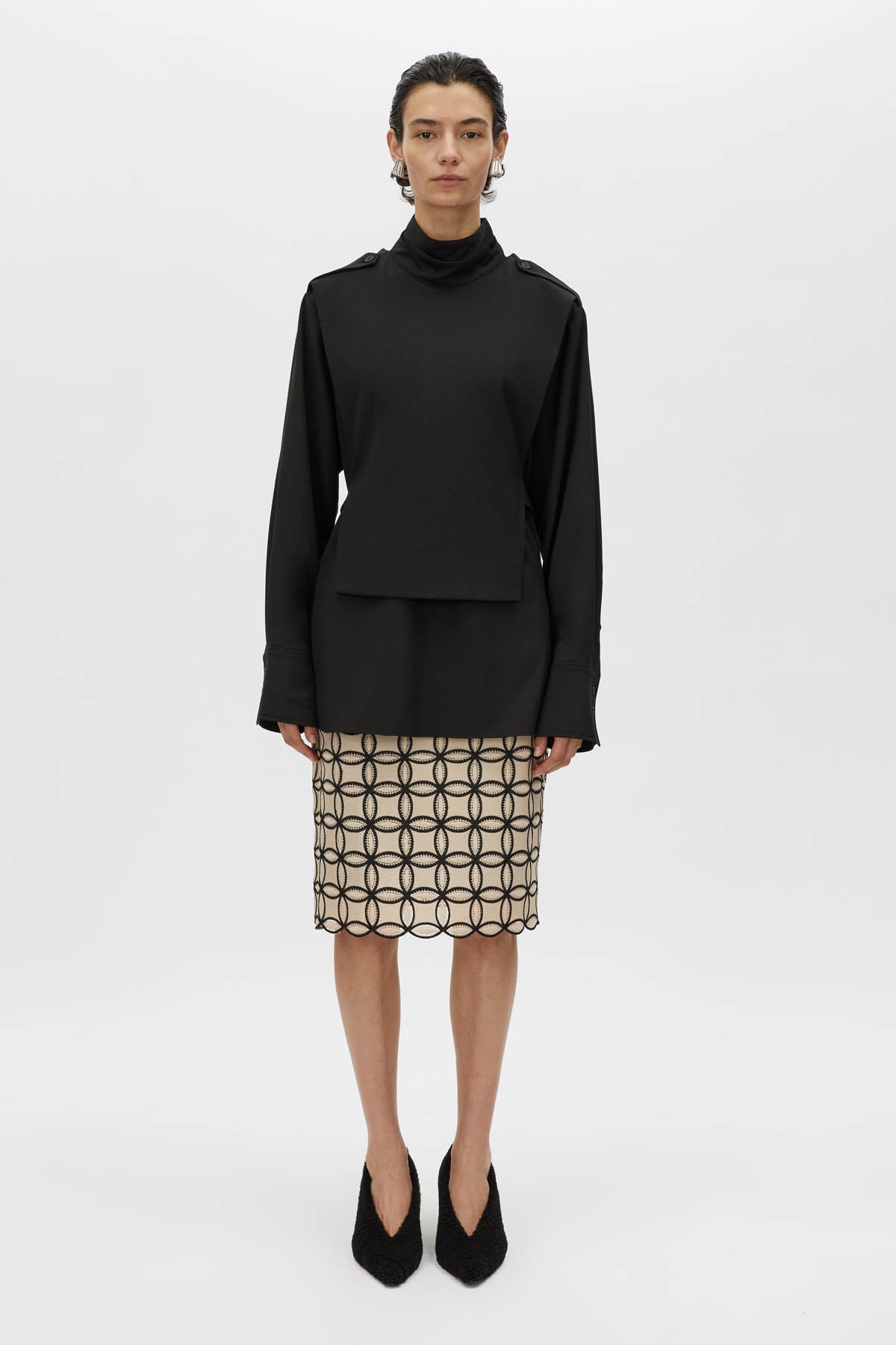 Deco Midi Skirt