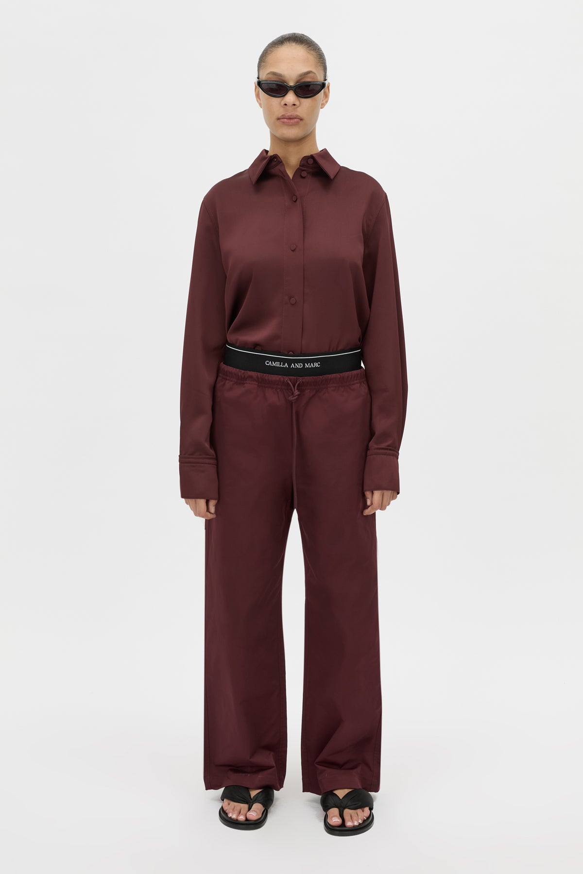 Dia Elastic Detail Pant