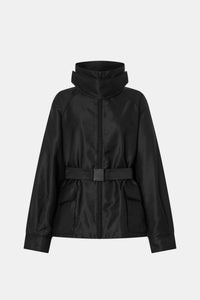 Ghost View - CAMILLA AND MARC Drea funnel neck puffer jacket in black. 