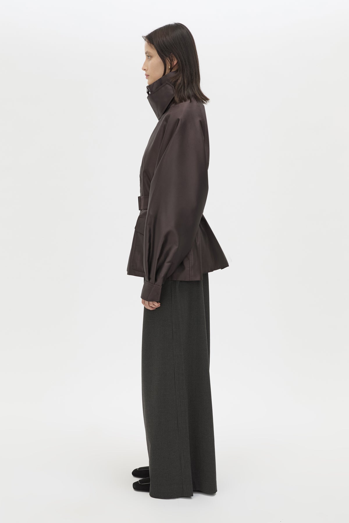 Drea Puffer Jacket - CAMILLA AND MARC Drea funnel neck puffer jacket in espresso brown