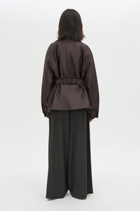 Drea Puffer Jacket - CAMILLA AND MARC Drea funnel neck puffer jacket in espresso brown