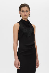 Dune Fringe Detail Midi Dress