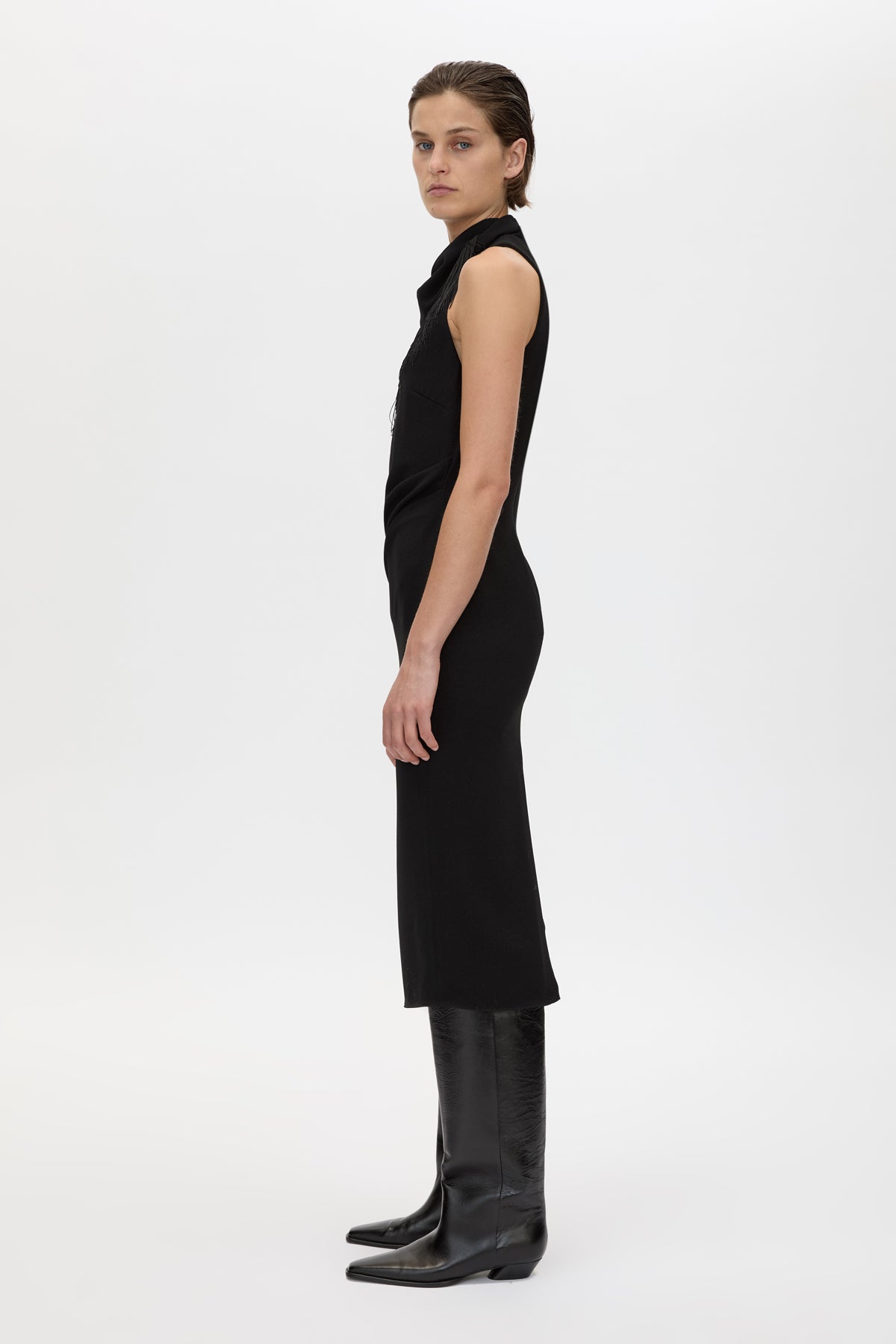 Dune Fringe Detail Midi Dress