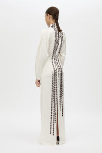Edison Maxi Dress - CAMILLA AND MARC Edison printed long sleeve maxi dress