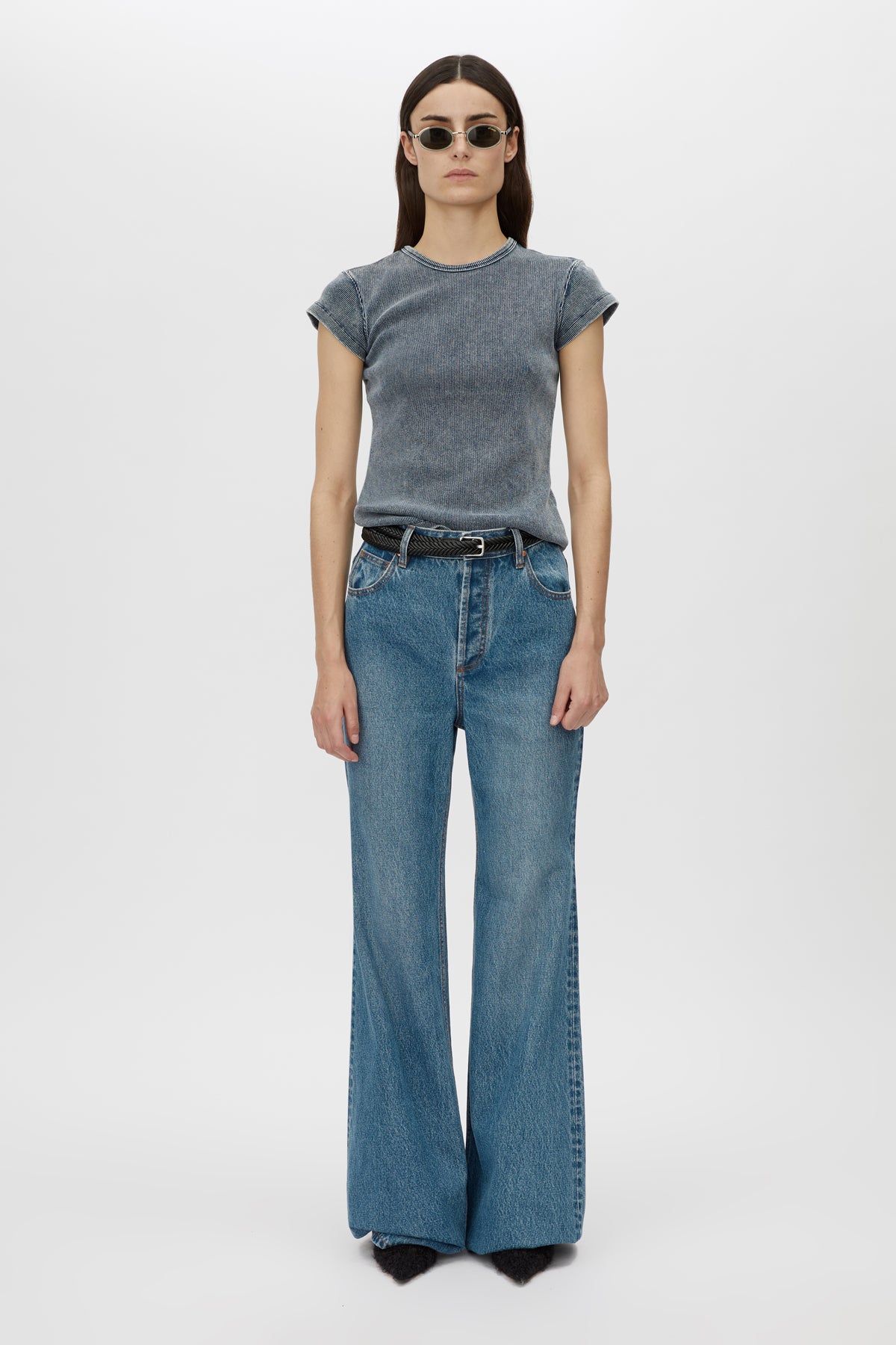 Elara Rib Logo Tee