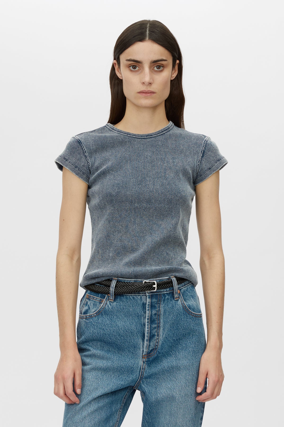 Elara Rib Logo Tee