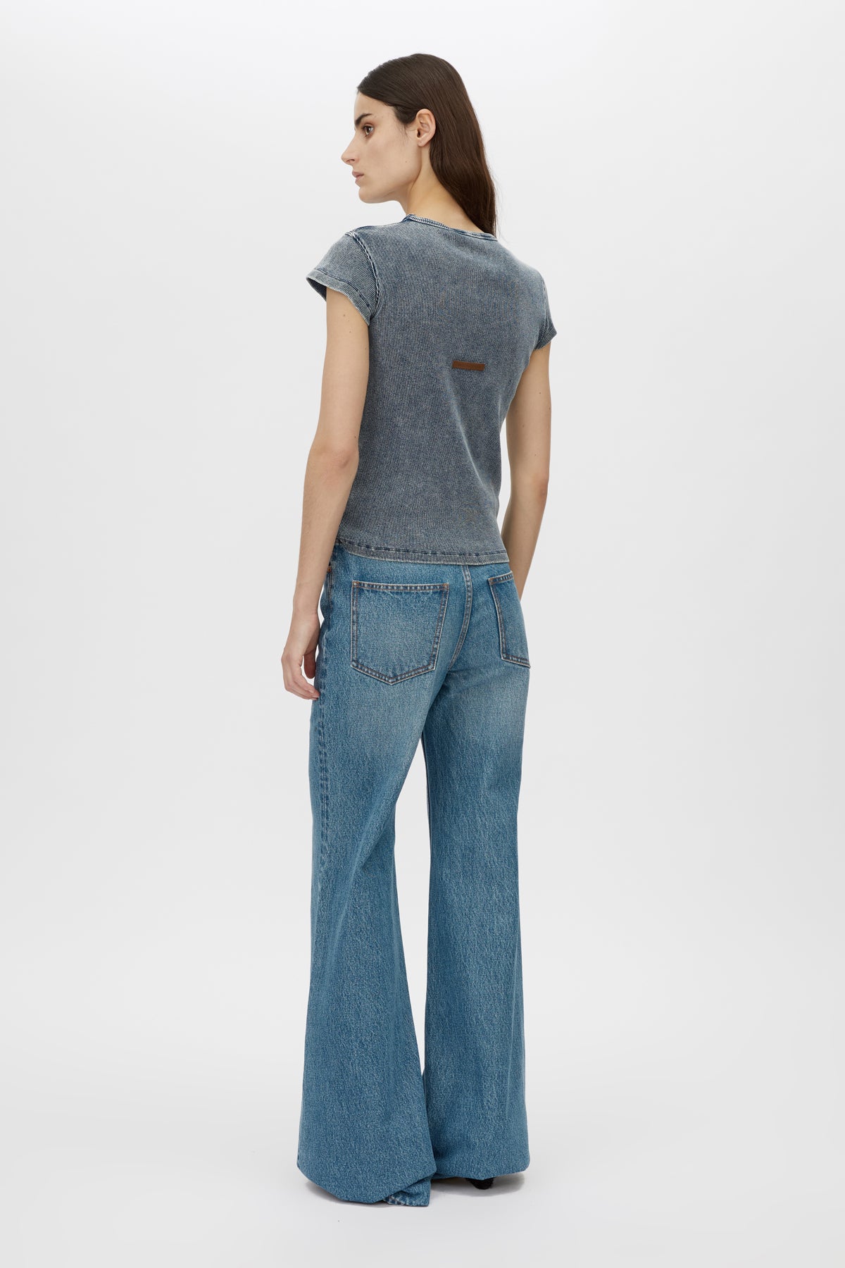 Elara Rib Logo Tee