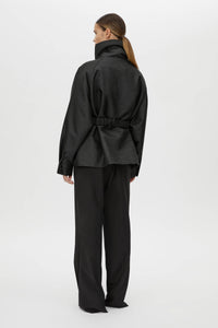 Escher Logo Jacquard Puffer Jacket