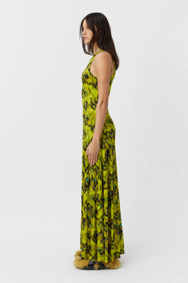 Etienne Maxi Dress in Green Etienne Print CAMILLA AND MARC