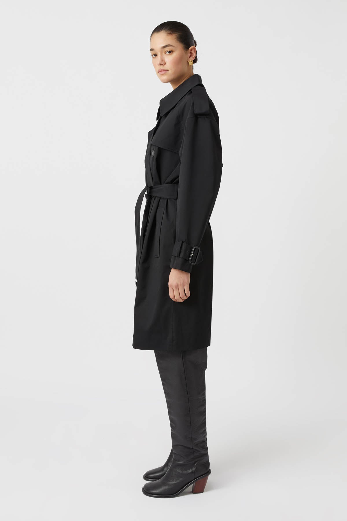Evans Classic Knee Length Trench – CAMILLA AND MARC