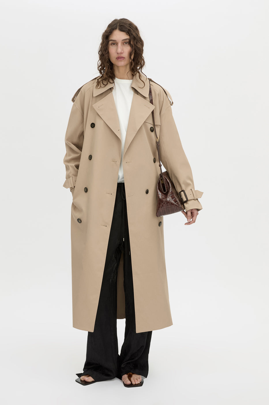 Evans Classic Trench Coat