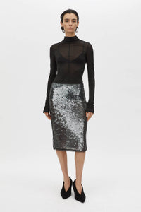 Facade Midi Skirt