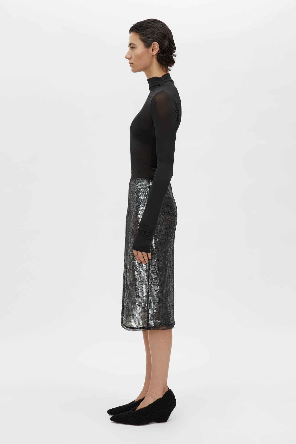 Facade Midi Skirt