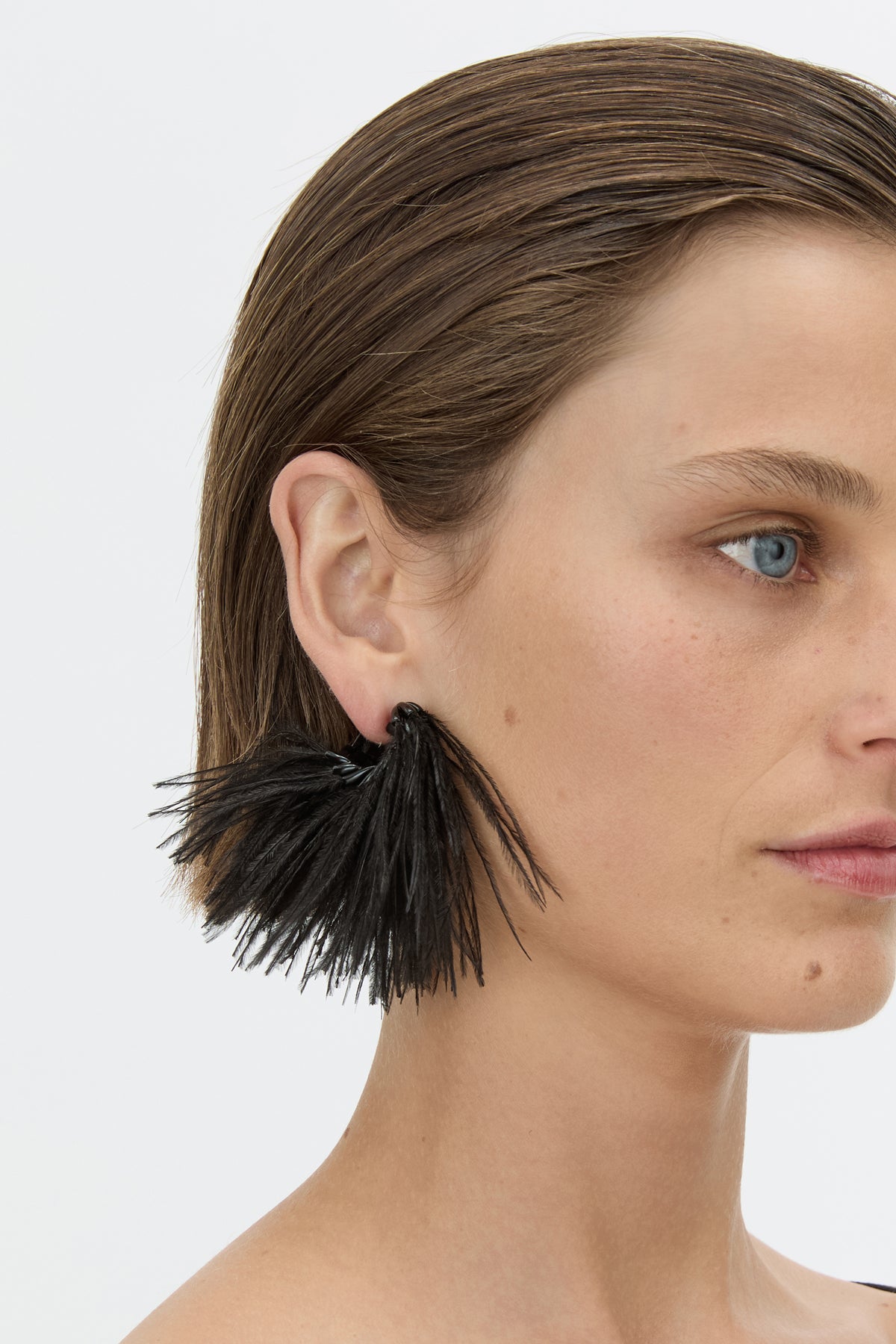 Friesian Feather Earrings