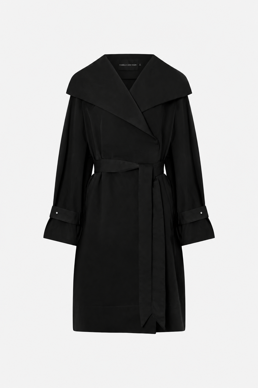 Gia Funnel Neck Coat