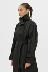Gia Funnel Neck Coat