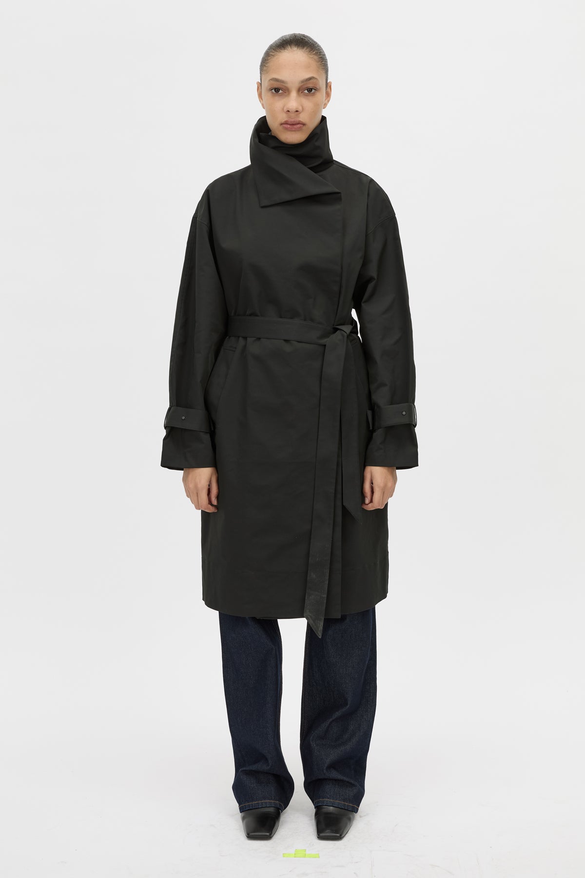 Gia Funnel Neck Coat