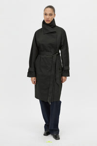 Gia Funnel Neck Coat