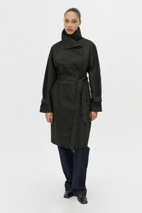 Gia Funnel Neck Coat