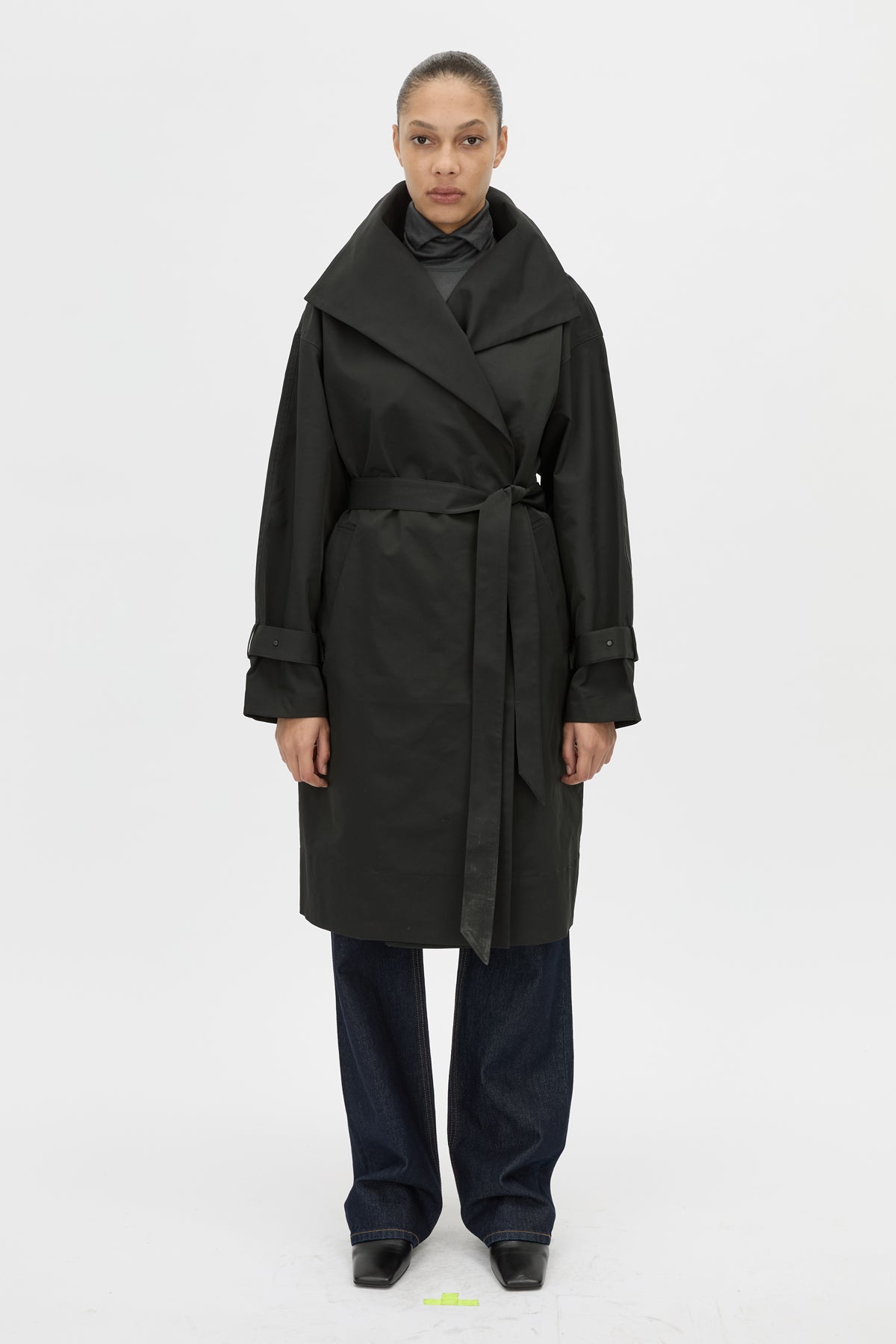 Gia Funnel Neck Coat