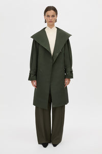 Gia Funnel Neck Coat