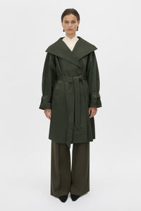 Gia Funnel Neck Coat