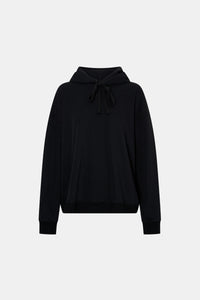 Grid Flocking Logo Hoodie