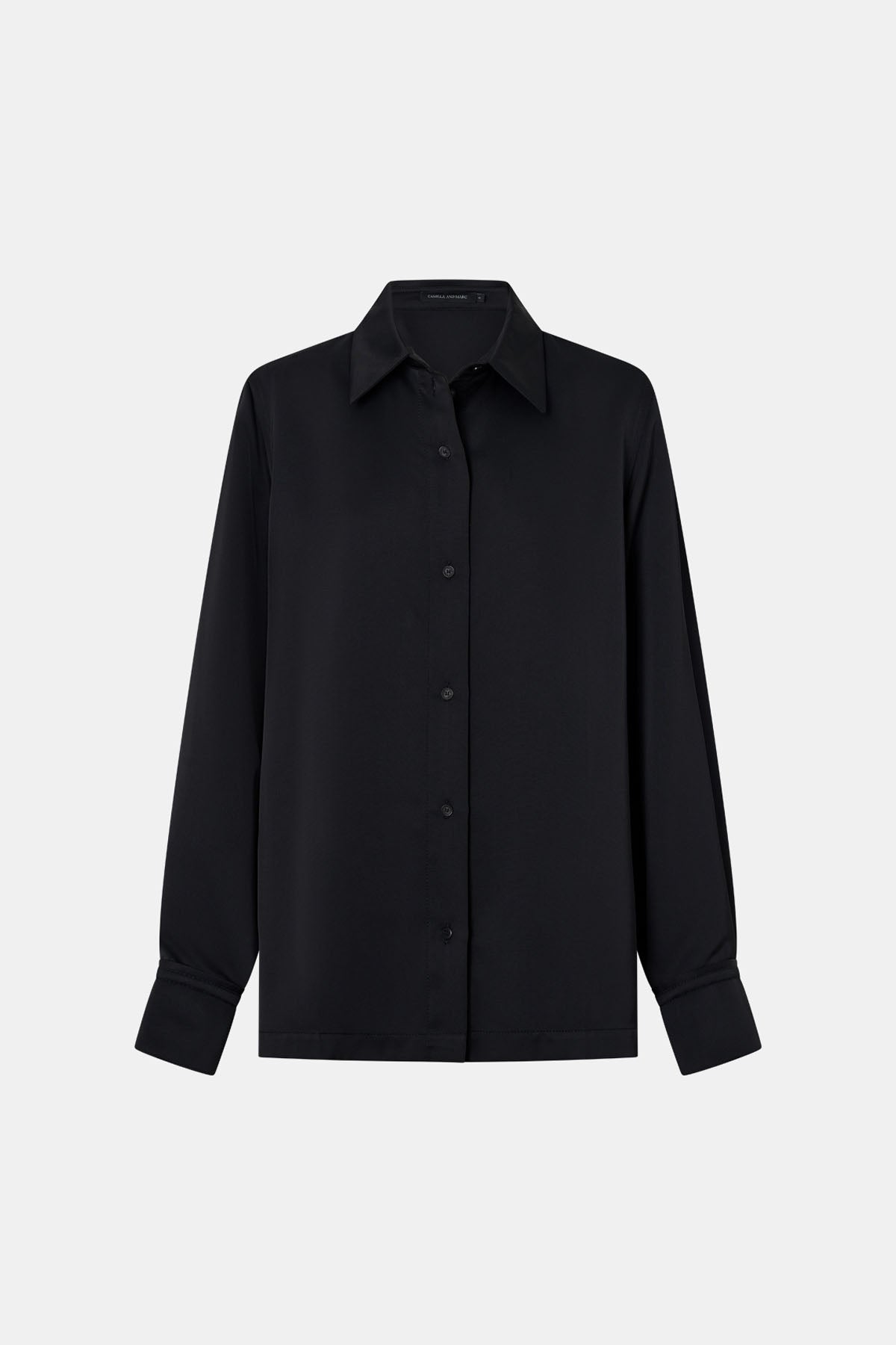 Ground Satin Long Sleeve Shirt