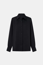 Ground Satin Long Sleeve Shirt