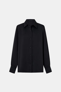 Ground Satin Long Sleeve Shirt