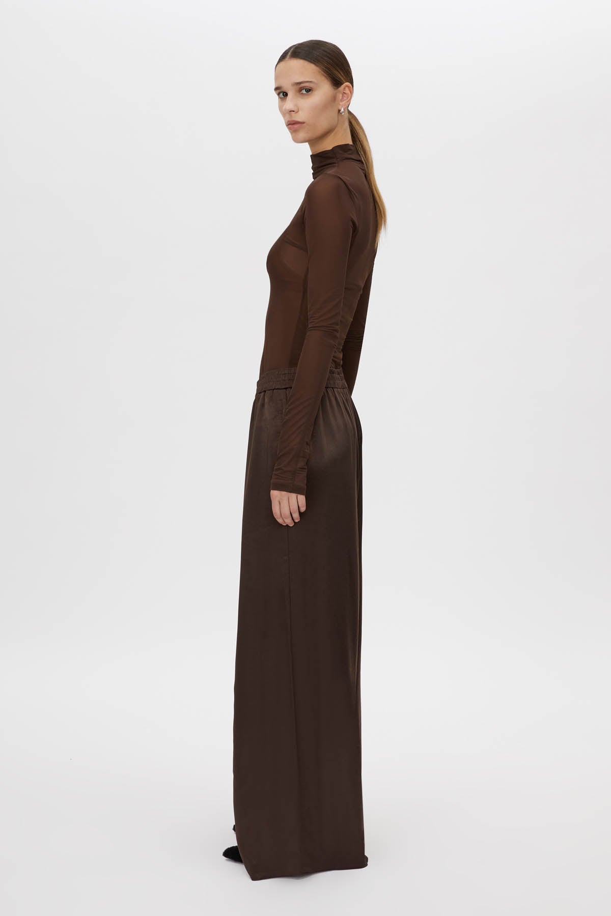 Harmonia Brushed Satin Pant