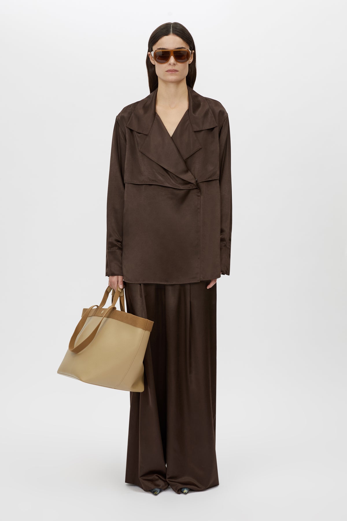 Harmonia Brushed Satin Shirt