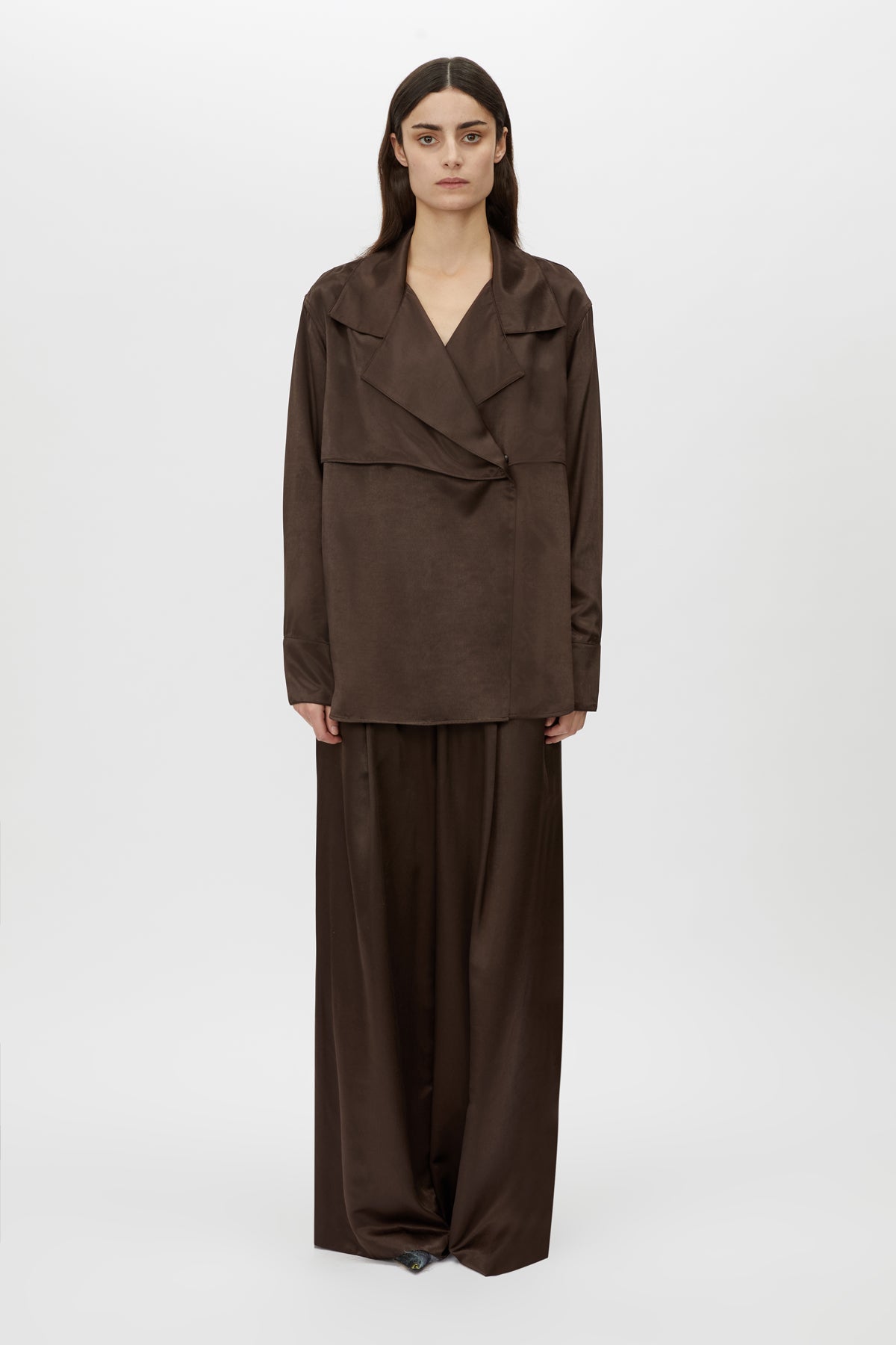 Harmonia Brushed Satin Shirt