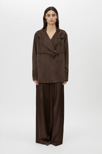 Harmonia Brushed Satin Shirt