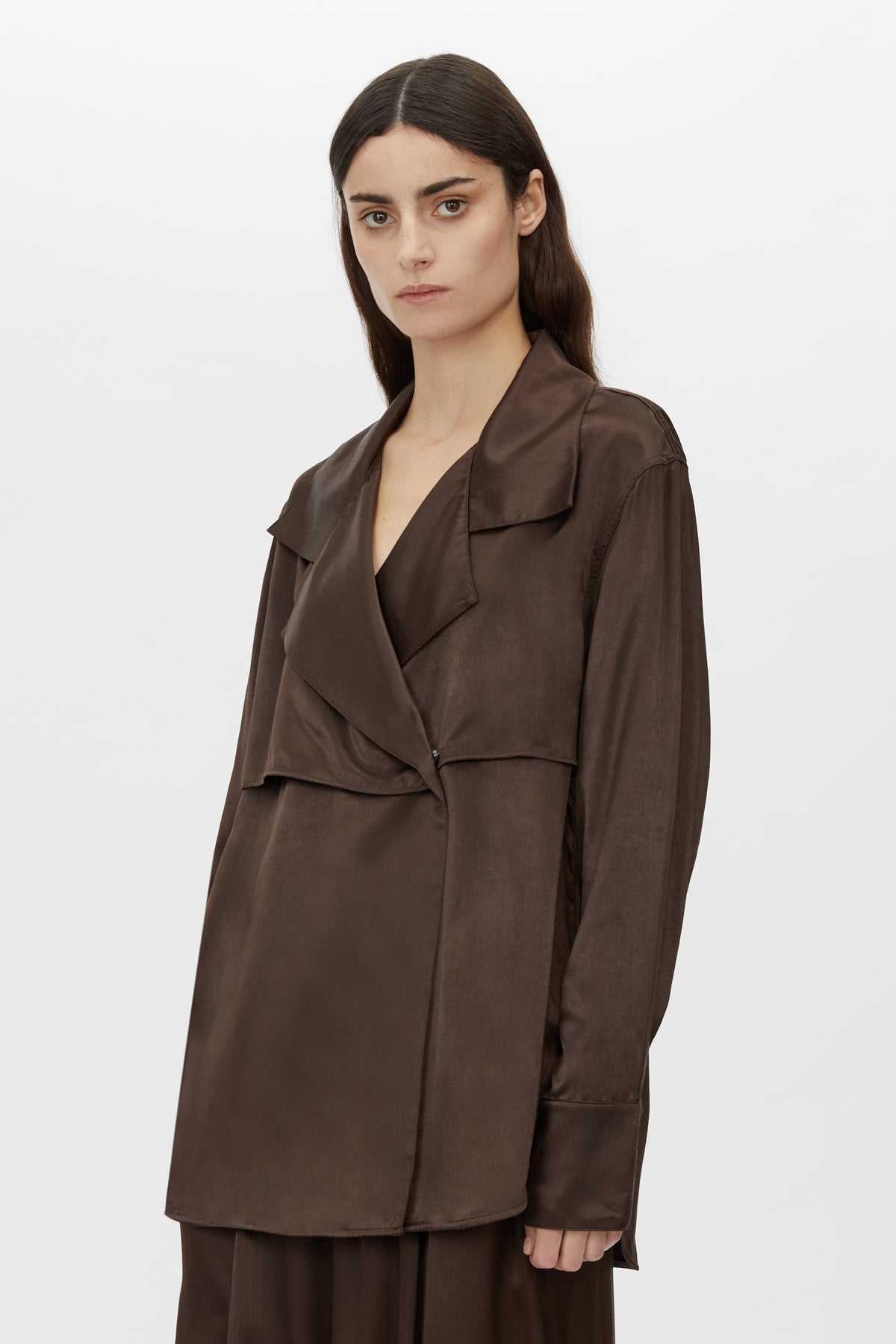 Harmonia Brushed Satin Shirt