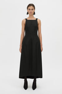 Helix Back Detail Midi Dress