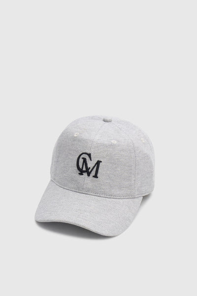 Isolde Embroidered Logo Cap in Grey Marle - CAMILLA AND MARC® C&M