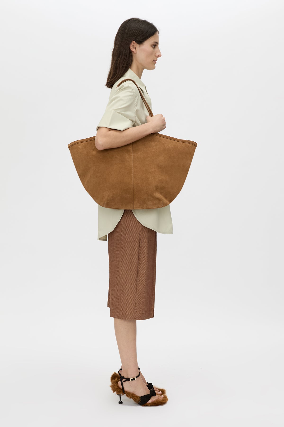 Juniper Suede Tote