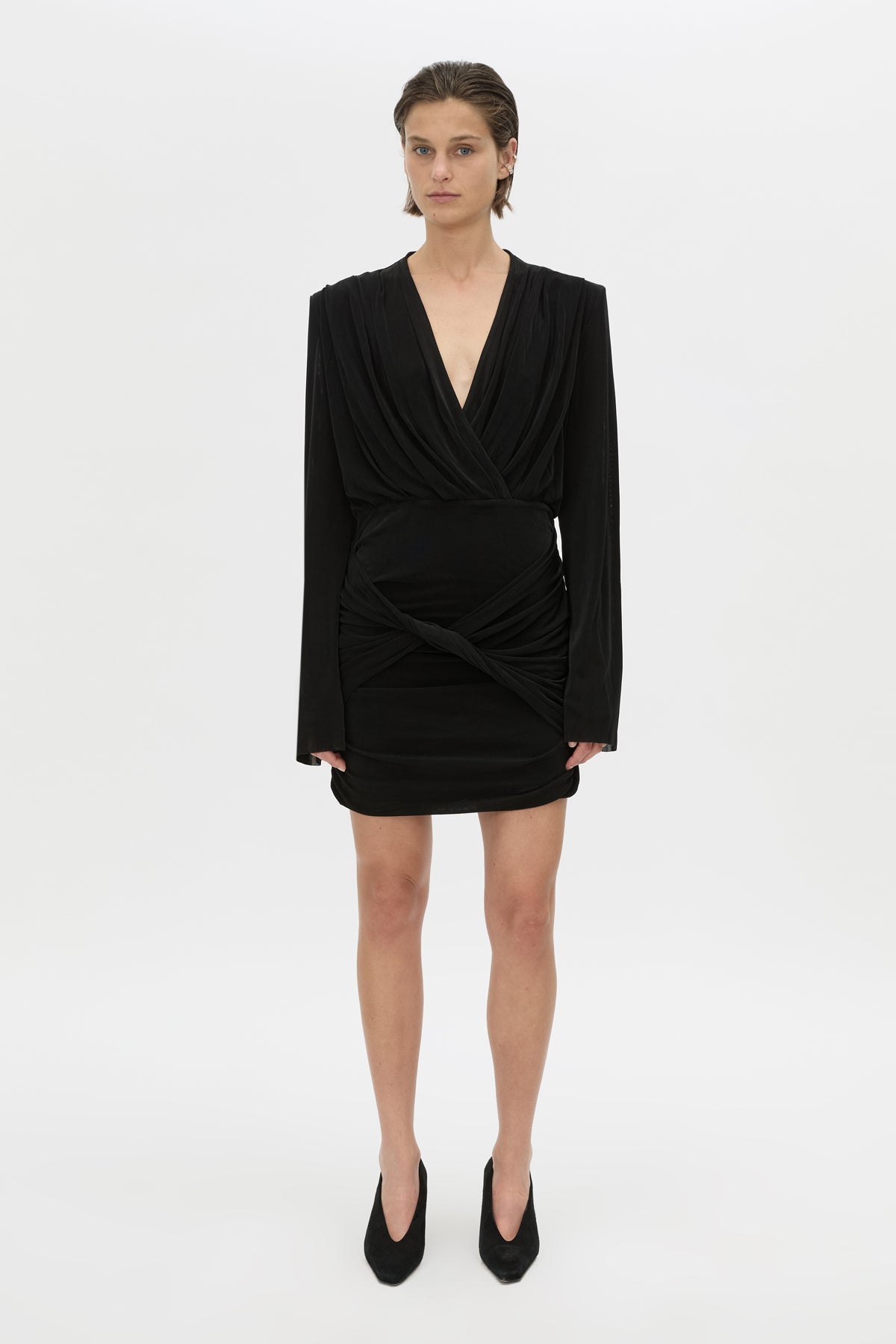 Katerina Mini Dress in Black