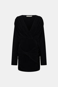Ghost view CAMILLA AND MARC Katerina mini dress in black.