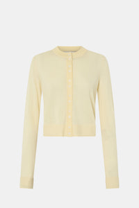 Ghost view CAMILLA AND MARC Leona knit cardigan in soft lemon.