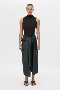 Lido Leather Skirt