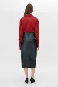 Lido Leather Skirt