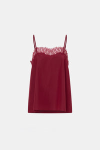 Ghost view CAMILLA AND MARC Lira cami in raspberry pink.