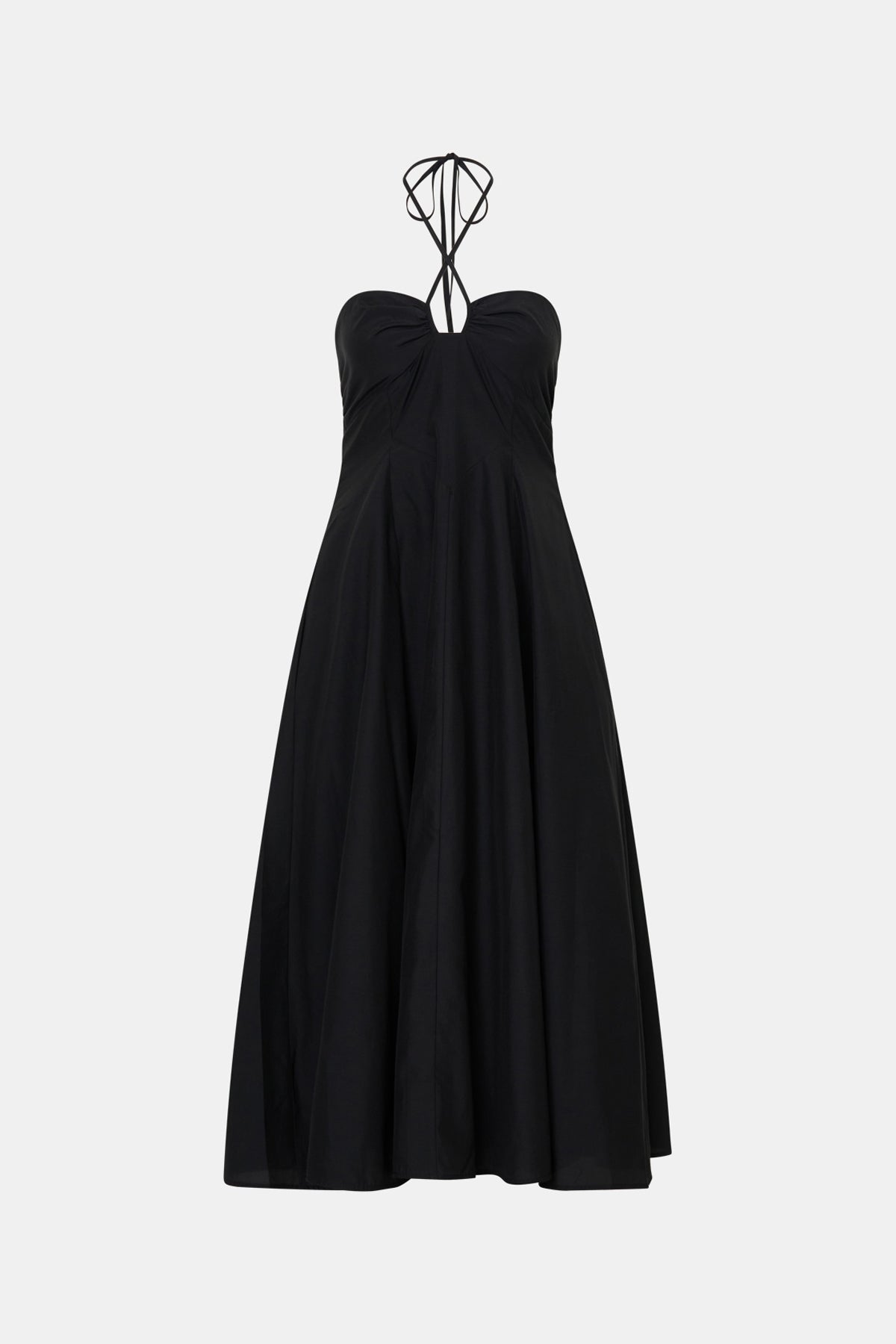 Ghost view CAMILLA AND MARC Lira midi dress in black.
