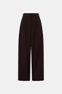 Ghost view CAMILLA AND MARC Lola relaxed pant in hickory.