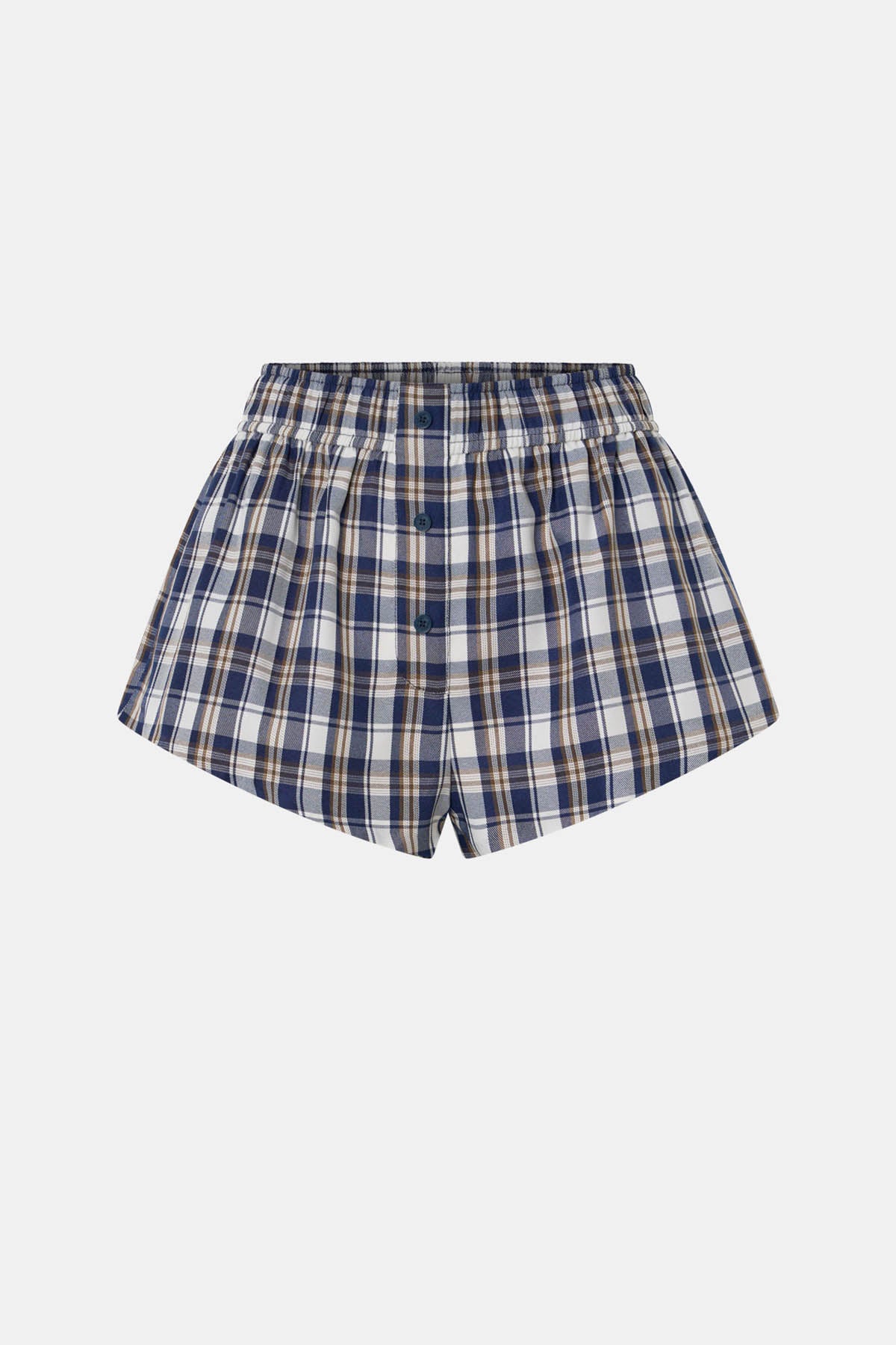 Lucente Check Micro Short