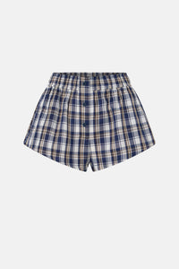 Lucente Check Micro Short