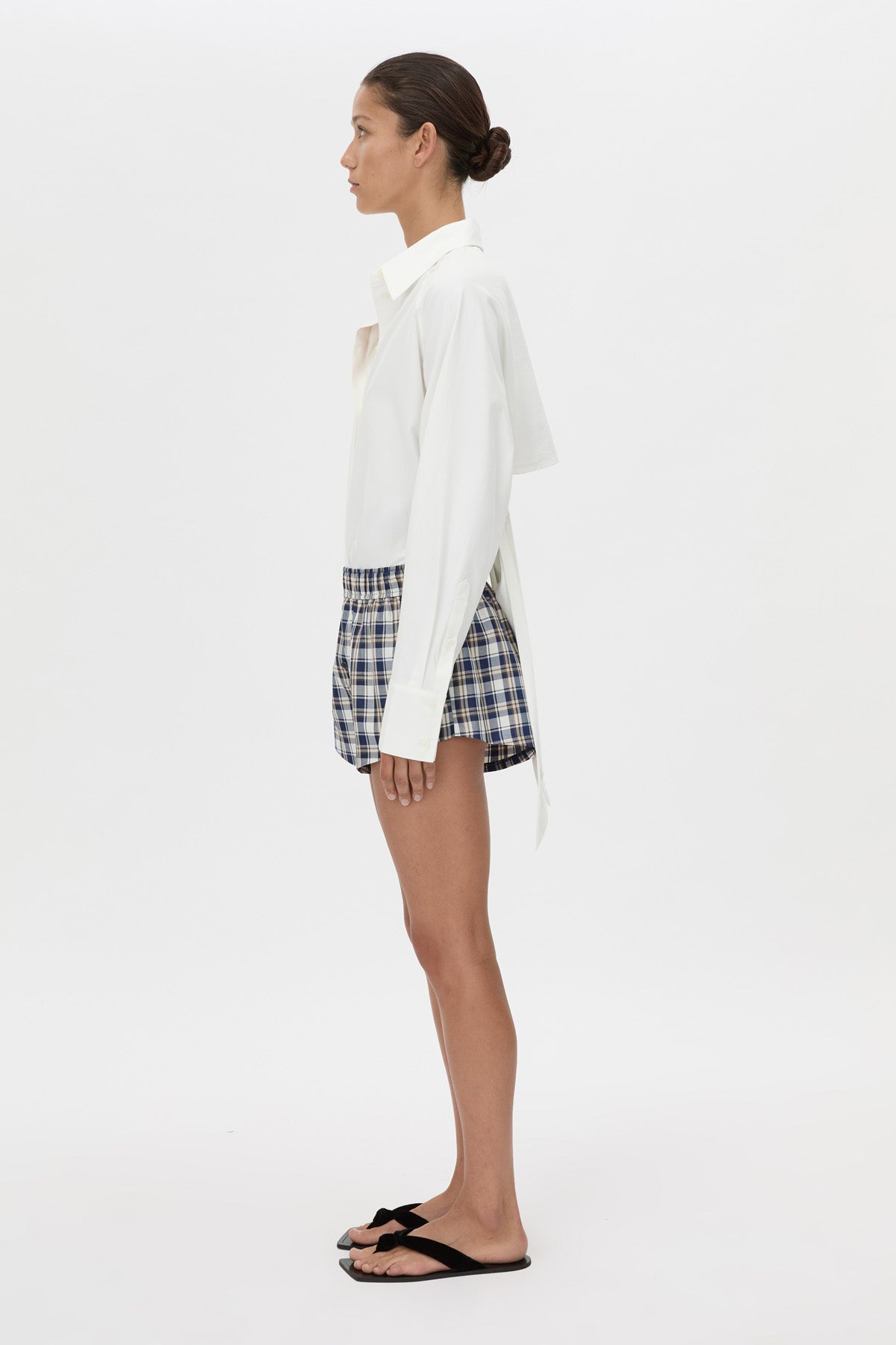 Lucente Check Micro Short